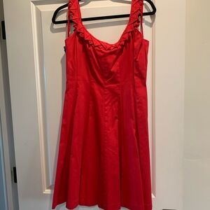 Nine West Vibrant Red Dress